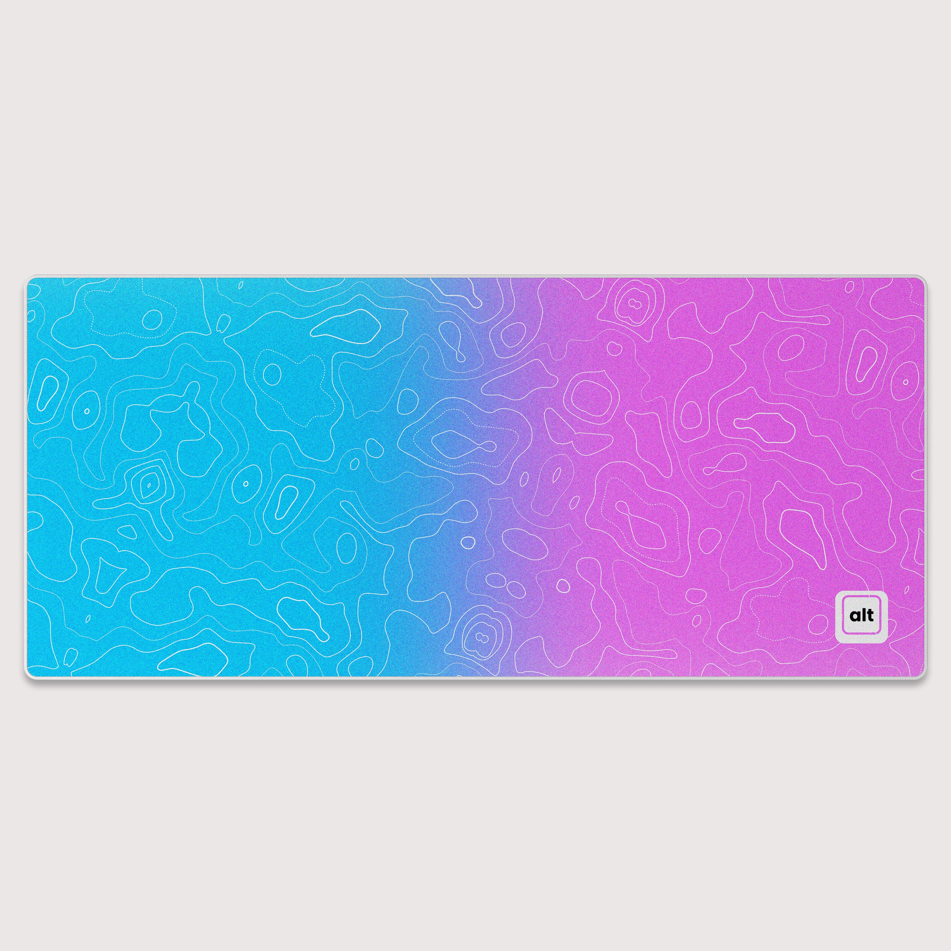 Premium Damascus Cotton Candy Mouse Pad - Ultra-Smooth Gaming & Office Surface - Non-Slip Base for PC, Laptop & Workstation - Perfect for Gamers, Graphic Designers & Office Professionals