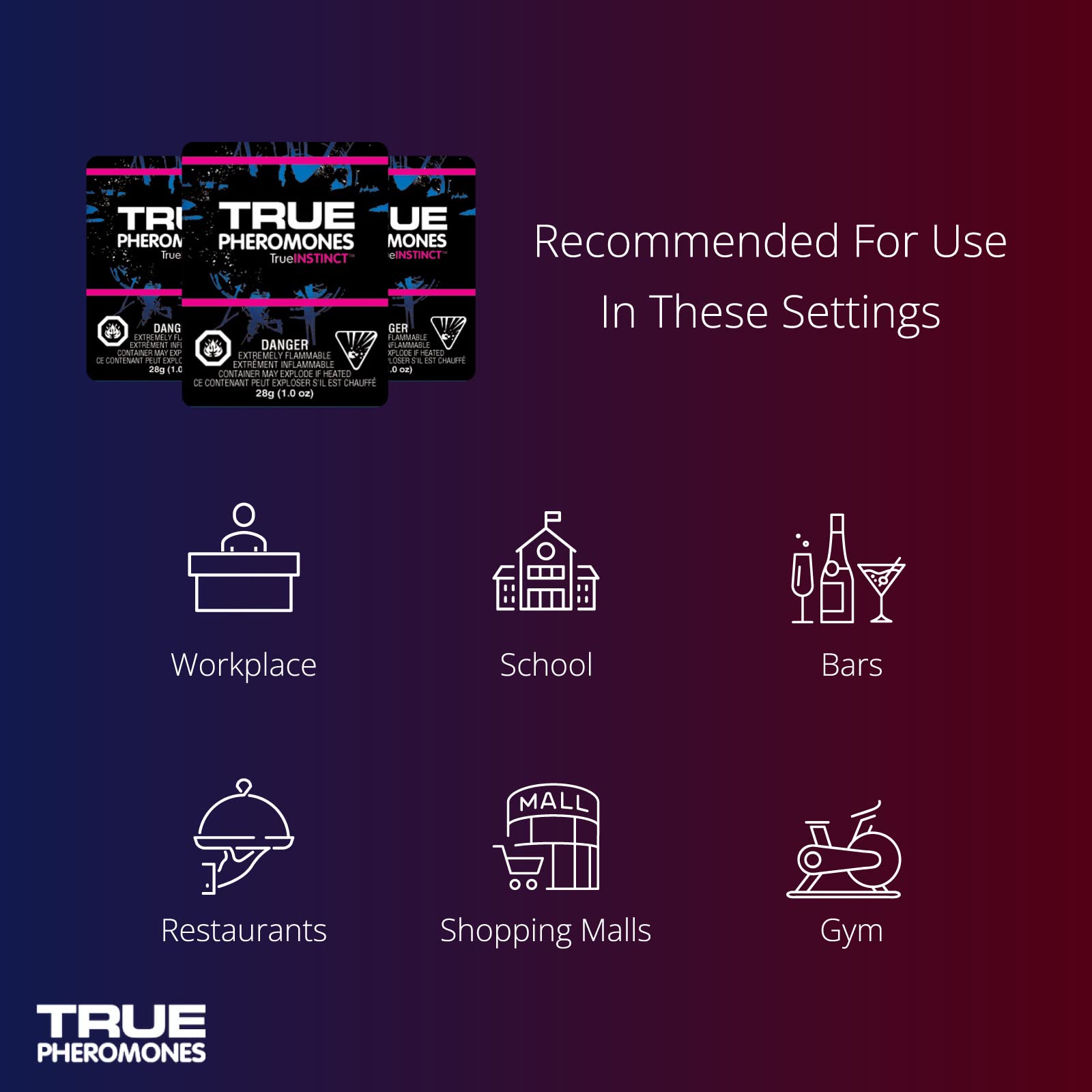 TRUE Instinct Body Spray for Men - Ultra Potent Sexual Pheromones Cologne | Attract Women & Boost Confidence | Date Night & Nightclub Essential