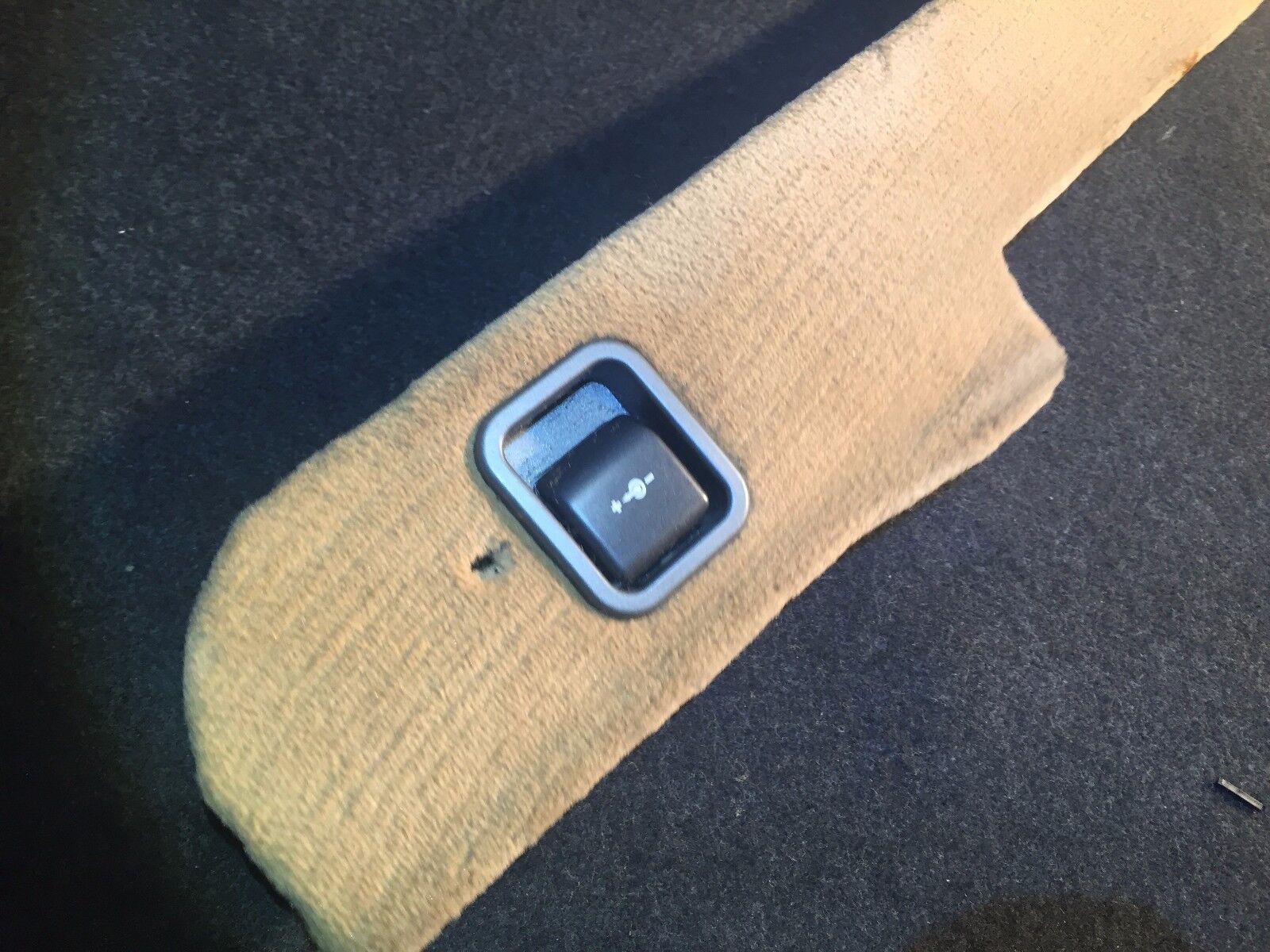 02 03 04 05 BMW 745i E65 Right Passenger Side Center Console Carpet Trim OEM Replacement - Perfect for Interior Upgrade & Car Restoration Projects