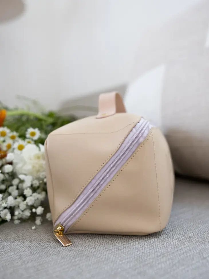 Jadelynn Brooke MAMA Makeup Bag - Waterproof Cosmetic Organizer for Travel, Gym & Daily Use | Stylish & Spacious Beauty Pouch for Women
