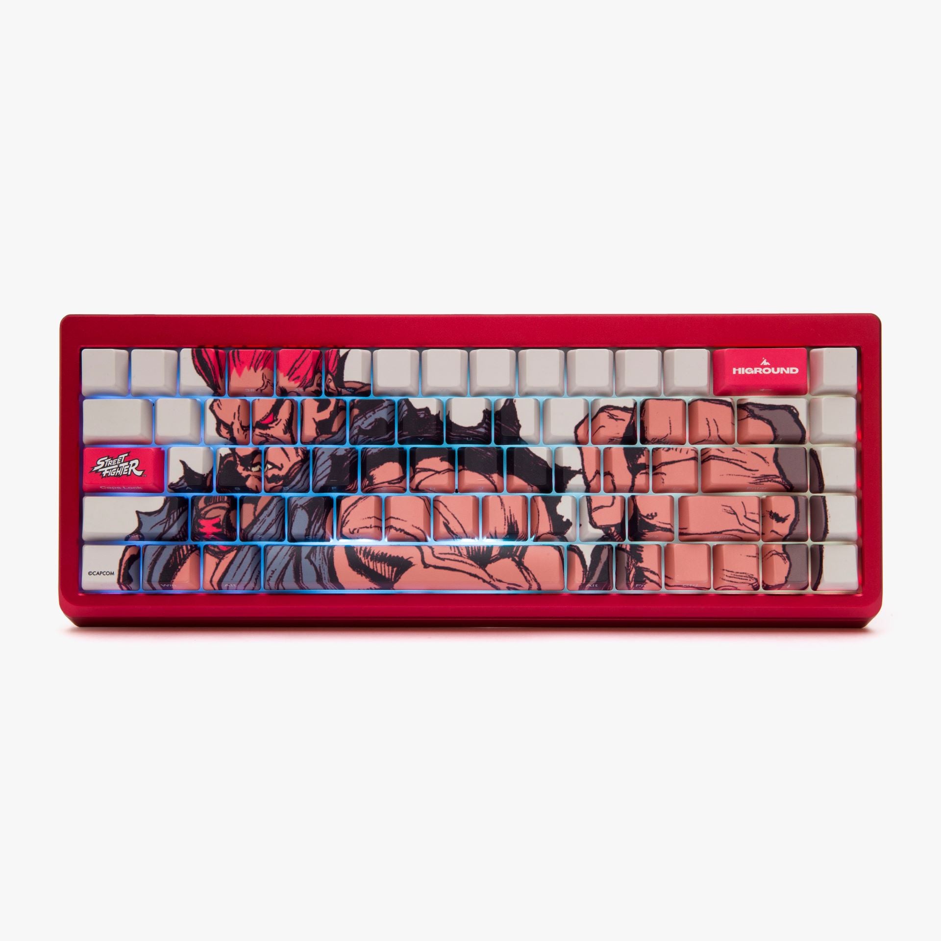 SF x HG Summit 65 Akuma (Red Gi) Action Figure - Street Fighter Collectible for Display & Gaming Enthusiasts - Perfect for Home Decor, Office Display, and Fighting Game Fans