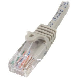 3m Gray Cat5e Snagless RJ45 UTP Patch Cable - Ethernet Network Cable for Home Office, Gaming, and Networking - High-Speed Male to Male Internet Cable for PC, Router, Modem, and Smart Devices