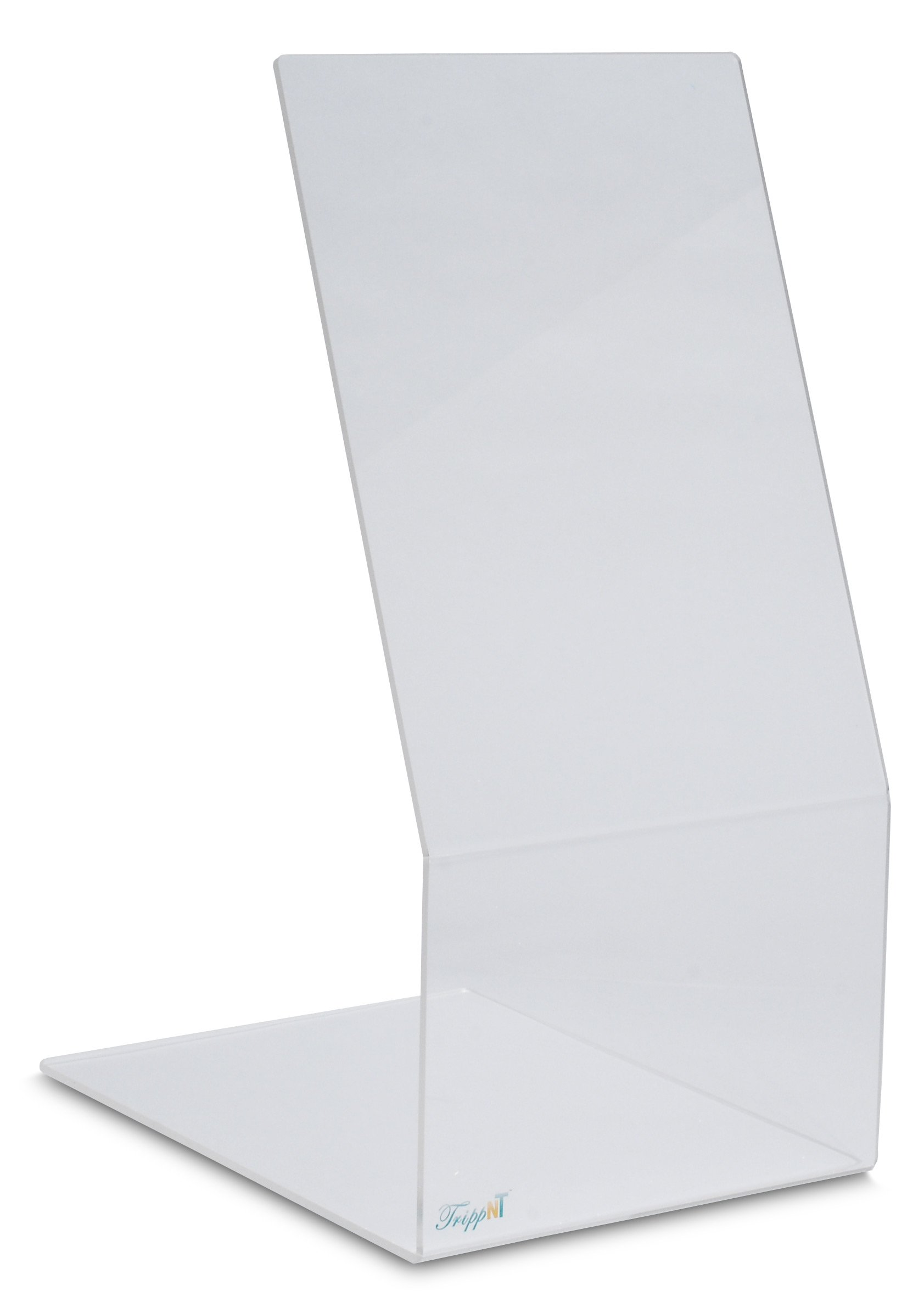TrippNT 50708 Large Clear Acrylic Biohazard Splash Shield - 12