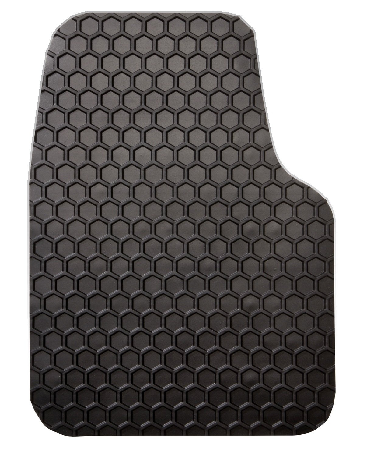 Intro-Tech HY-637F-RT-B 2-Piece Custom Fit Hexomat Front Row Floor Mats for Hyundai Elantra - Durable Rubber-like Material, Black | All-Weather Protection for Car Interior, Perfect for Daily Commute & Road Trips