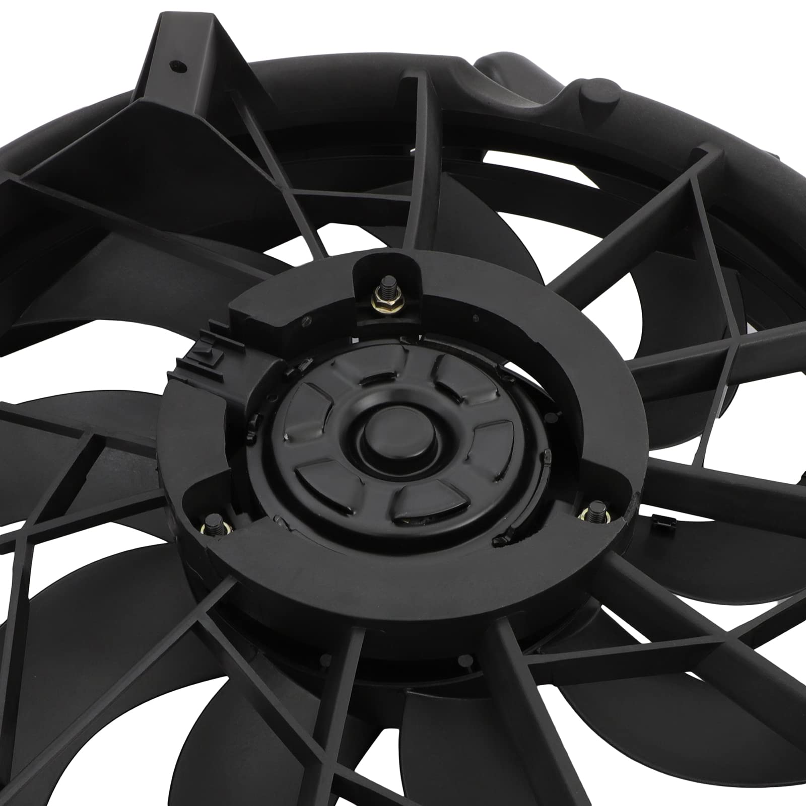 SCITOO GM3115212 Electric Radiator Condenser Engine Dual Cooling Fan Compatible with 2005-2006 Cadillac Escalade ESV/EXT & 2005-2006 Chevrolet Avalanche 1500/2500 - Perfect for Engine Cooling & Overheating Prevention