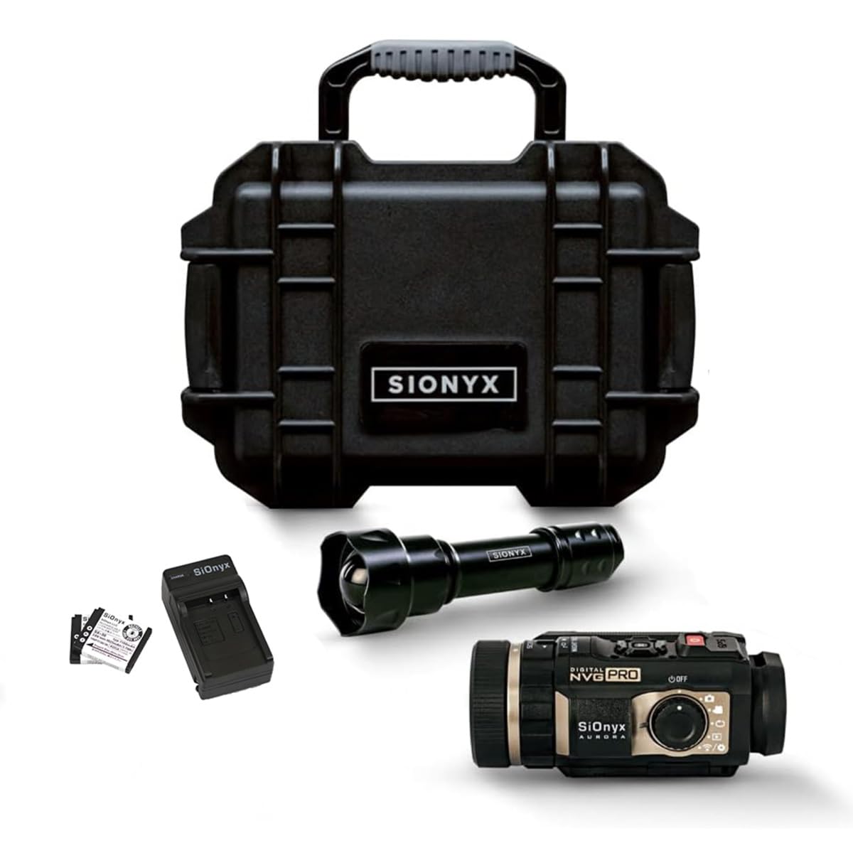 SiOnyx Aurora PRO Color Digital Night Vision Camera with WiFi, Compass & GPS - Includes MicroSD Card & Waterproof Case - Perfect for Hunting, Surveillance & Outdoor Adventures