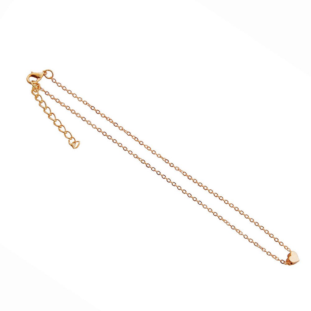 Elegant Gold Plated Love Heart Initial Necklace for Women & Girls - Trendy Personalized Jewelry Gift for Wedding, Birthday, Anniversary - Perfect for Parties, Date Nights & Special Occasions