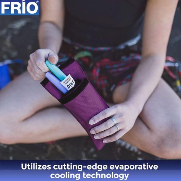 Frio Insulin Cooling Pump Wallet - Diabetic Travel Case for Medication Storage | Portable Insulin Cooler for Travel, Work & Outdoor Activities