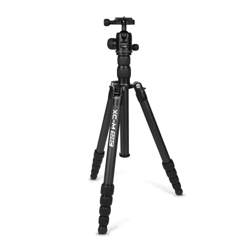 Promaster XC-M 528CK Professional Carbon Fiber Tripod with Ball Head - Lightweight Travel Tripod for DSLR Cameras, Perfect for Photography, Videography & Outdoor Adventures