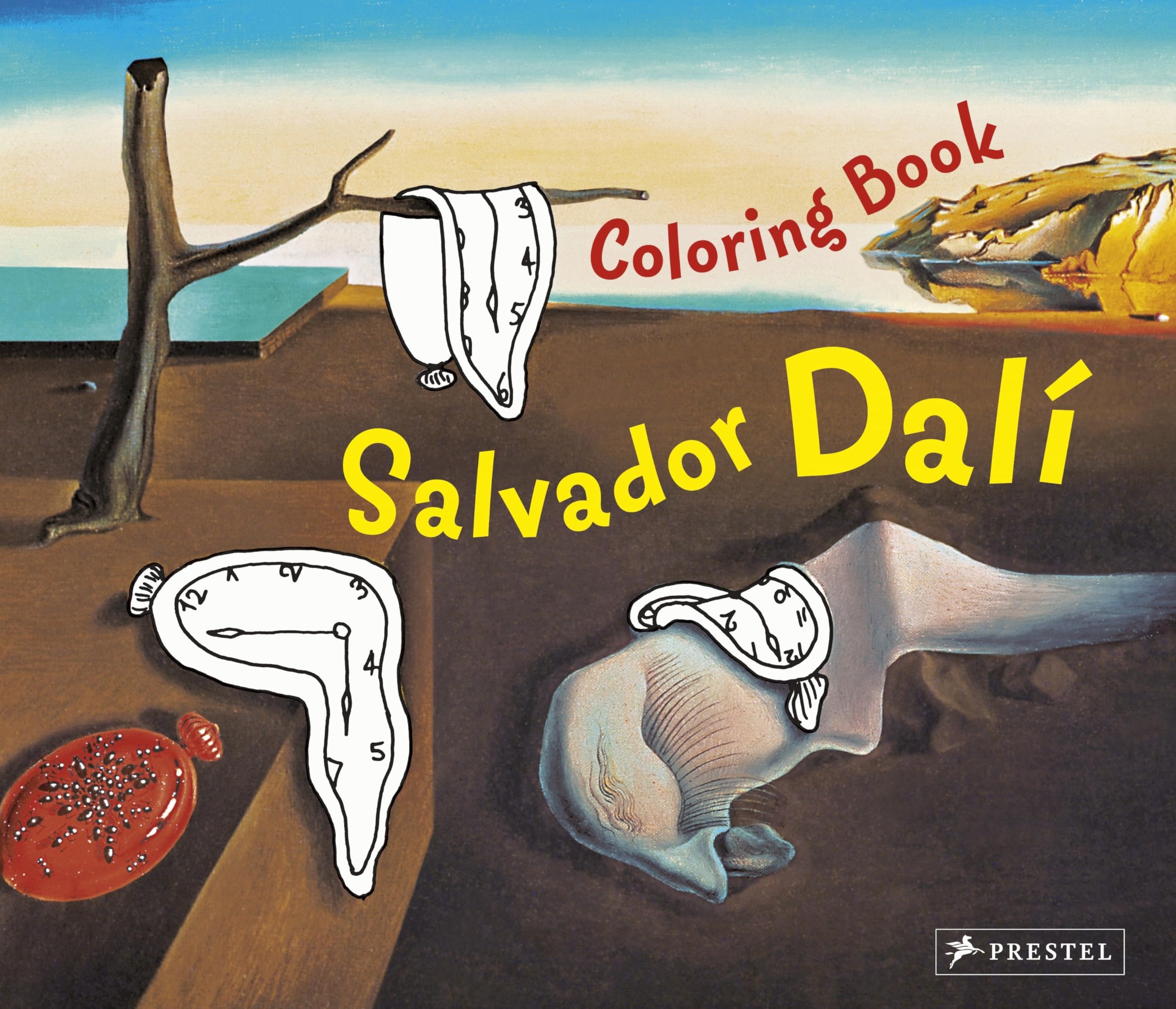 Dali Coloring Book for Adults - Stress Relieving & Relaxing Art Therapy - Perfect for Meditation, Mindfulness & Creative Expression