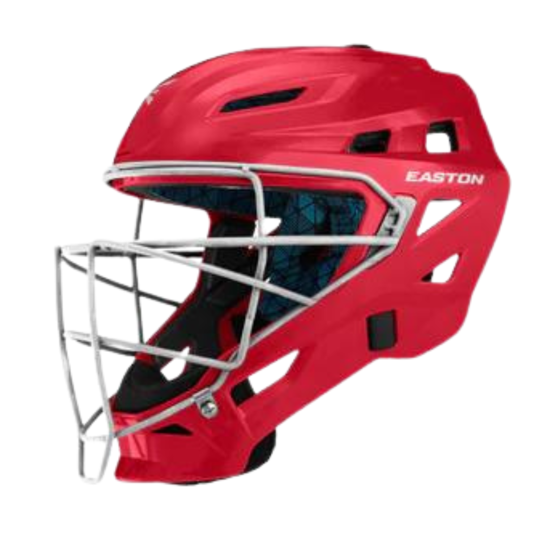 Easton Gametime Catcher's Helmet - Baseball & Softball Protective Gear for Youth & Adult Players - Perfect for Games, Practices & Training Sessions