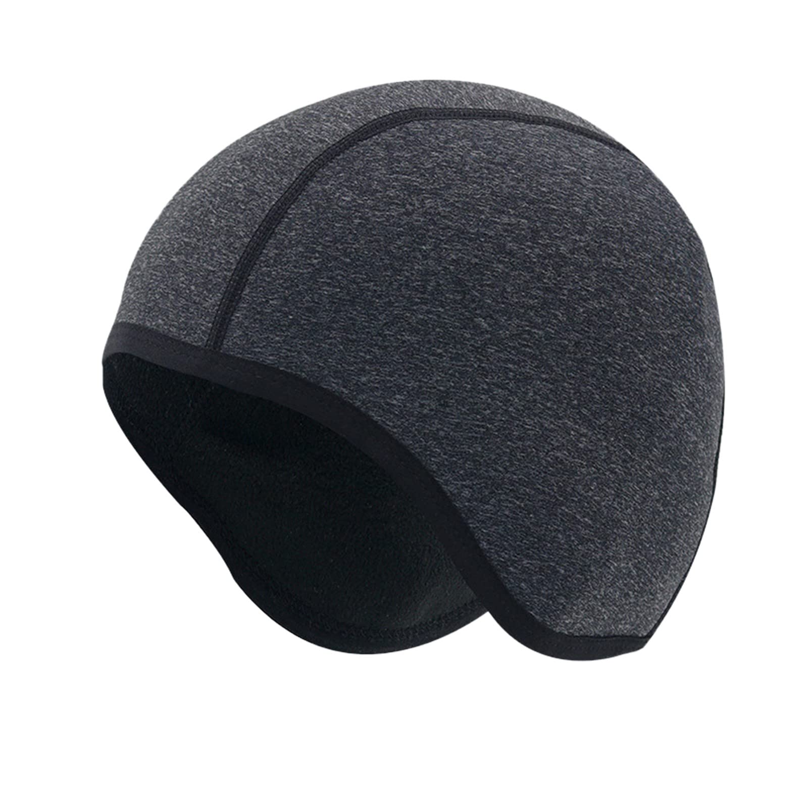 Uqiangy Winter Thermal Skull Cap - Windproof Cycling & Running Beanie for Men & Women - Perfect Under Helmets, Ear Cover for Cold Weather - Ideal for Biking, Jogging, and Outdoor Winter Sports