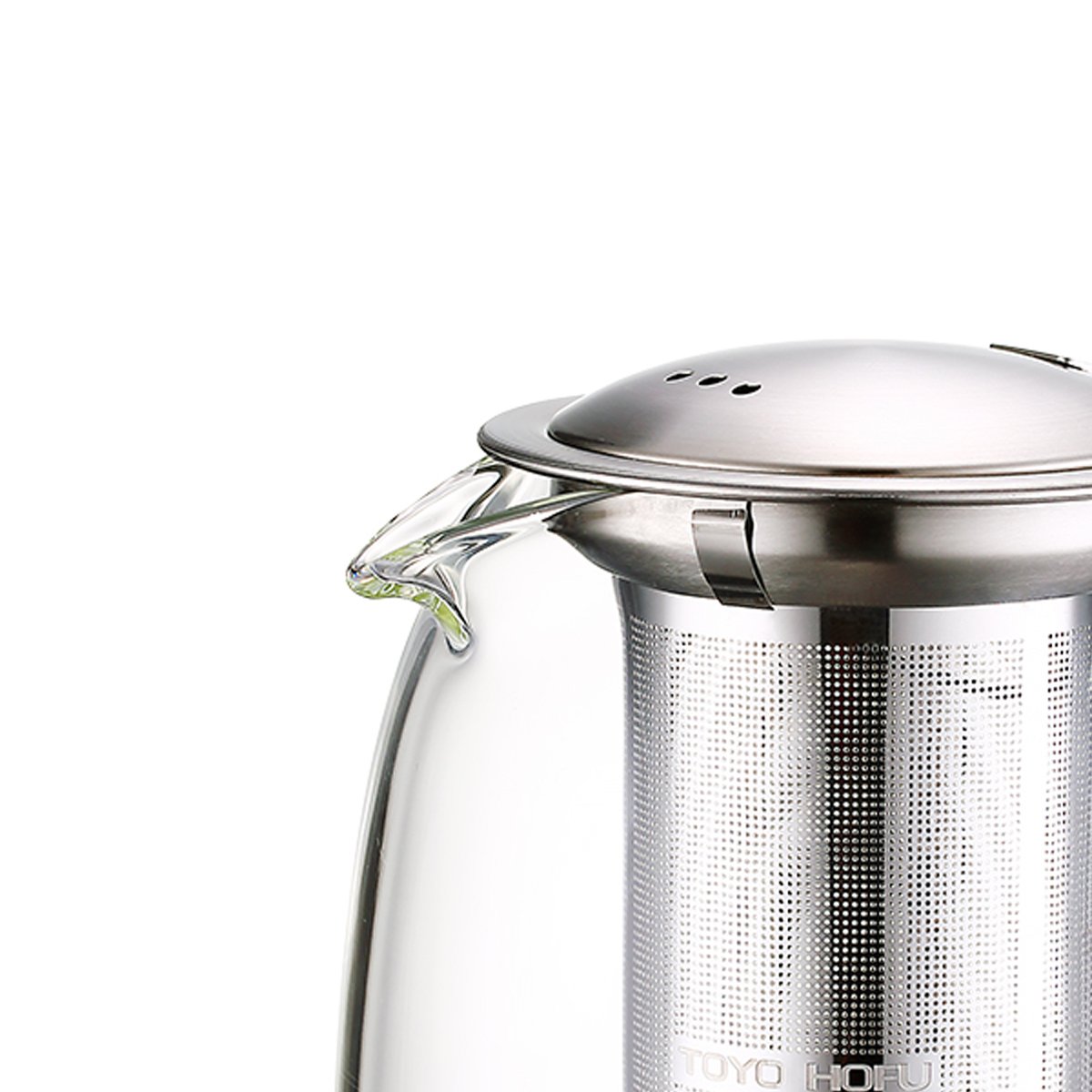 Premium Glass Teapot with Infuser & Lid - 1000ml/35oz Borosilicate Stovetop Safe Loose Leaf Tea Maker - Heat Resistant Clear Teapot for Tea Enthusiasts - Perfect for Home, Office & Gifting (Ideal for Green/Herbal Tea Brewing)