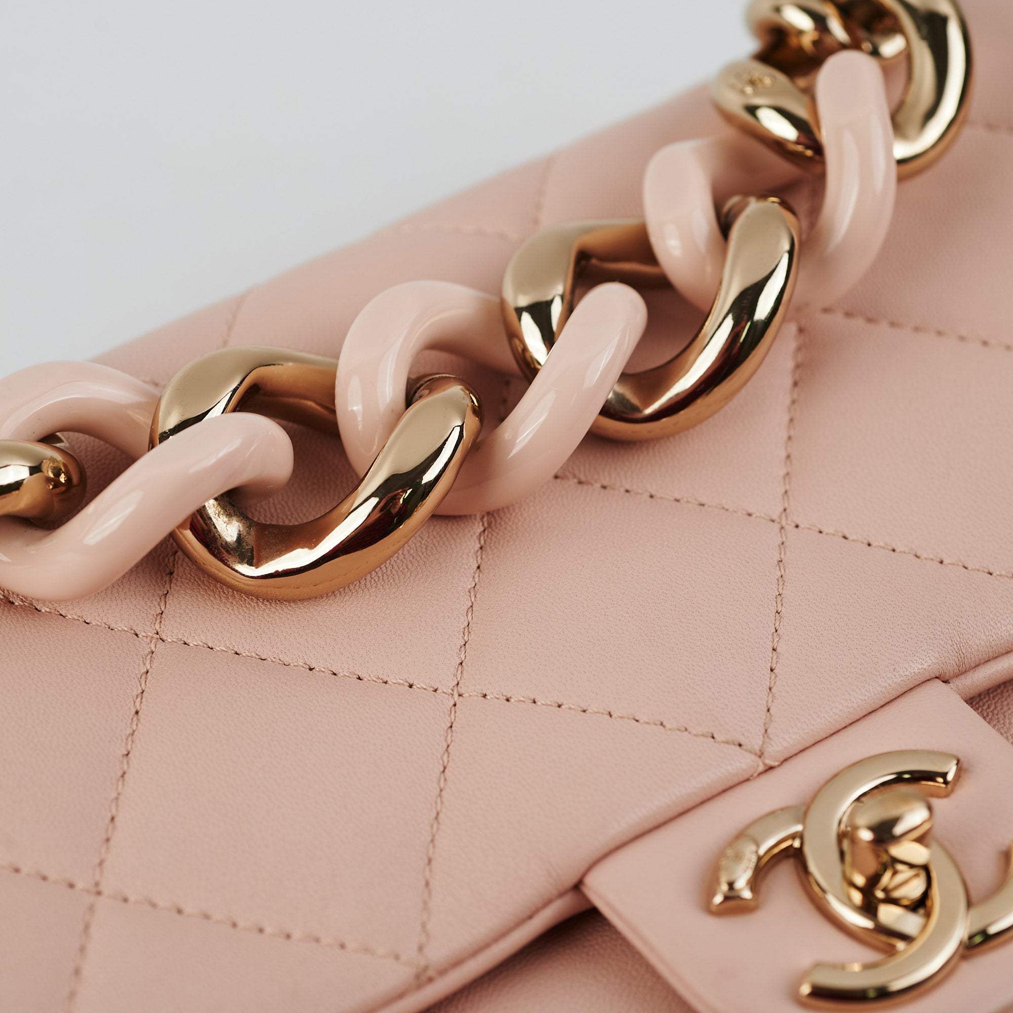 Chanel Quilted Pink Leather Crossbody Bag with Microchip - Luxury Designer Handbag for Women, Perfect for Parties, Date Nights & Special Occasions