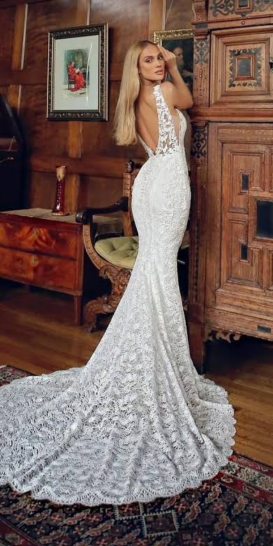 Enzoani Lucy Blue Wedding Gown - Elegant Long Sleeve Lace Bridal Dress for Church Ceremony & Formal Events