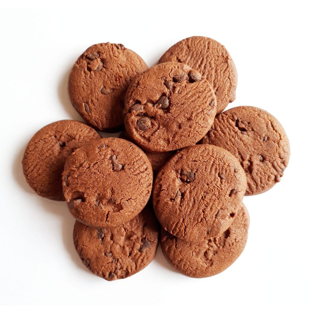 Low-Carb Bourbon Chocolate Chip Cookies - Keto Friendly, Sugar Free, Gluten Free (Pack of 3) - Perfect for Diabetics & Weight Loss Diet Snacks