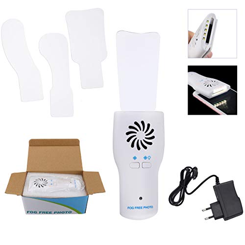 Portable LED Fog-Free Dental Mirror - Stainless Steel Orthodontic Observation Mirror for Dentists, Hygienists & Home Use - Perfect for Teeth Cleaning, Braces & Oral Exams