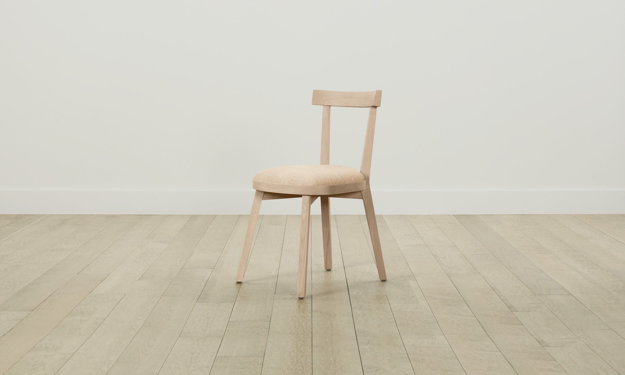 Allen Dining Chair - Performance Velvet Upholstered Accent Chair with Solid Wood Legs | Comfortable Modern Seating for Dining Room, Kitchen, or Home Office