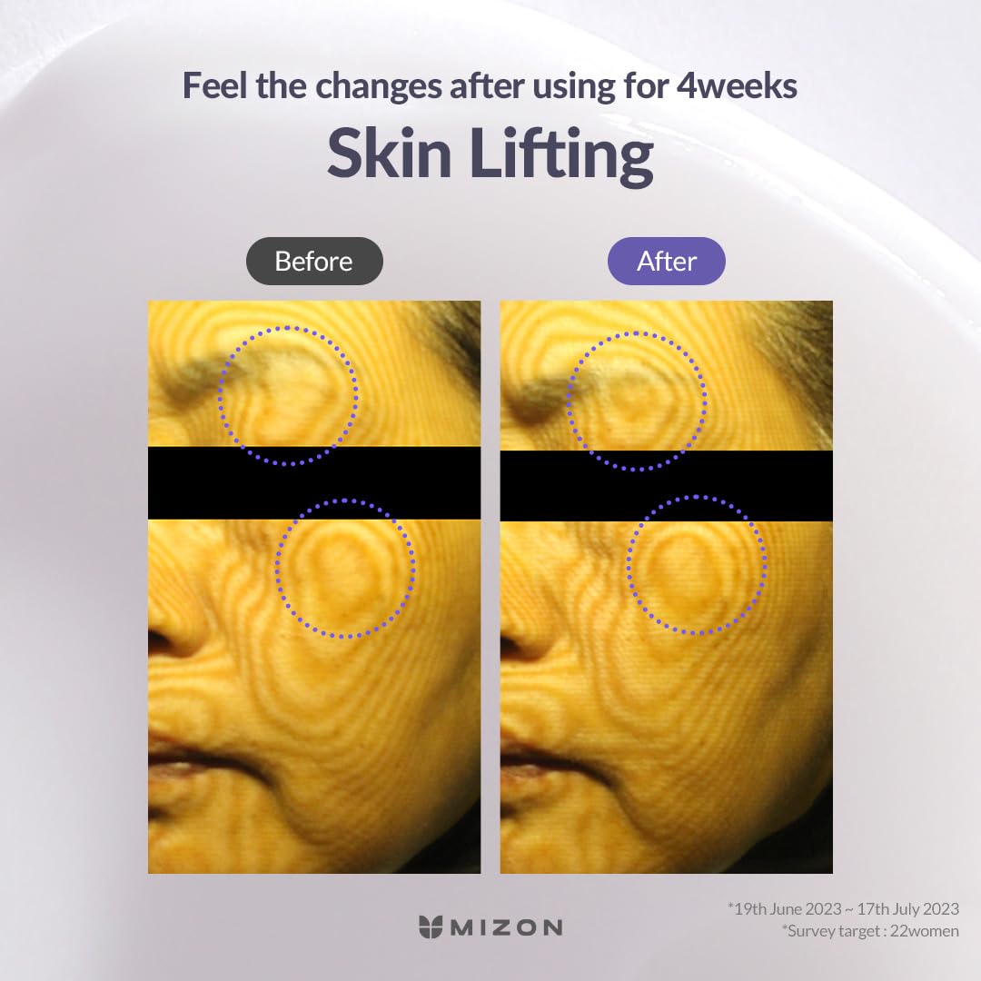 MIZON Hyalugen Le Lift Cream with Hyaluronic Acid & Marine Collagen - Deep Hydration Anti-Aging Face Moisturizer for Youthful Skin - Korean Skincare for Dry, Sensitive Skin - 1.69 oz - Perfect for Night Routine & Daily Hydration