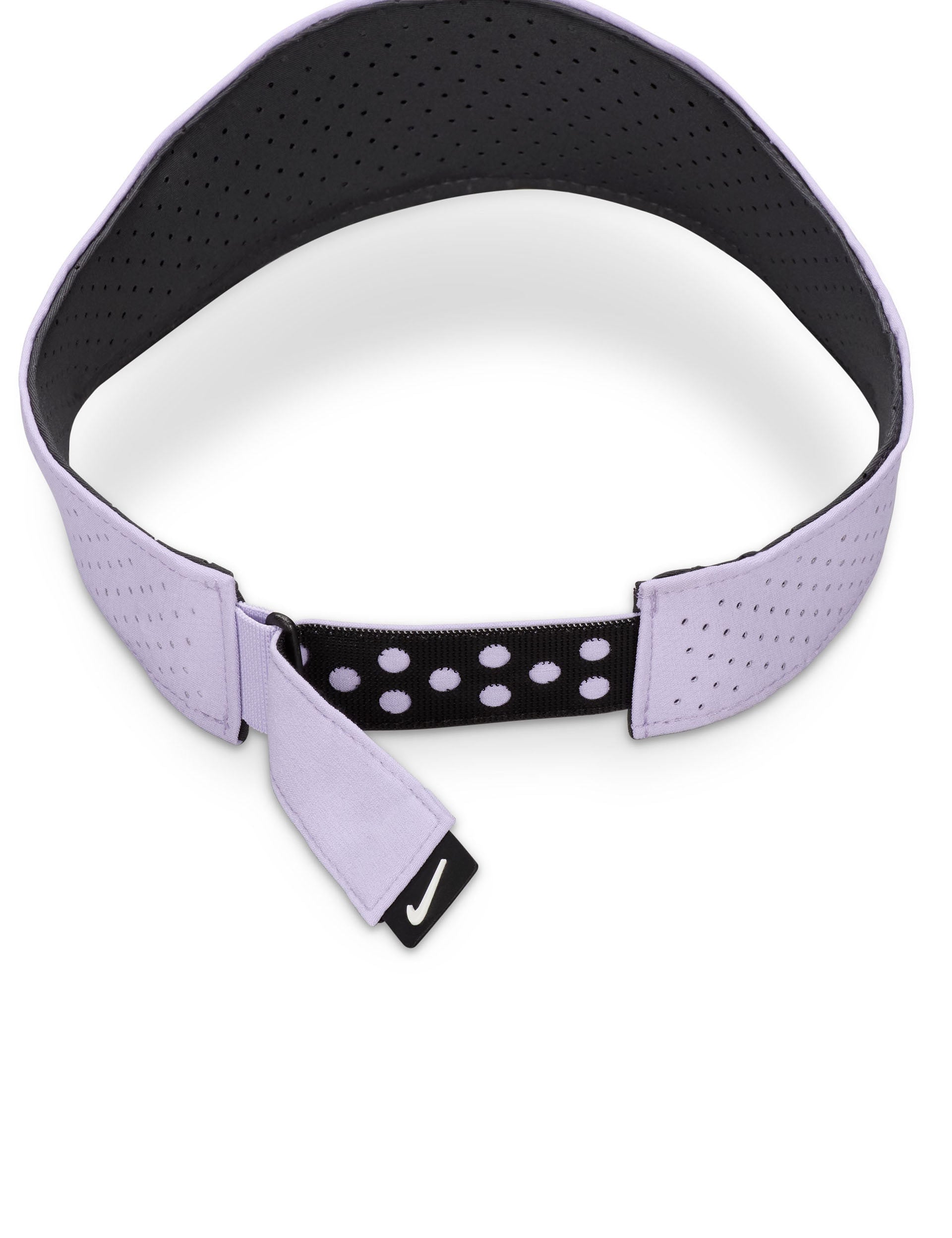 Nike Dri-FIT ADV Ace Tennis Visor - Hydrangeas/Anthracite/Black - Lightweight Moisture-Wicking Sun Protection for Tennis, Golf & Outdoor Sports