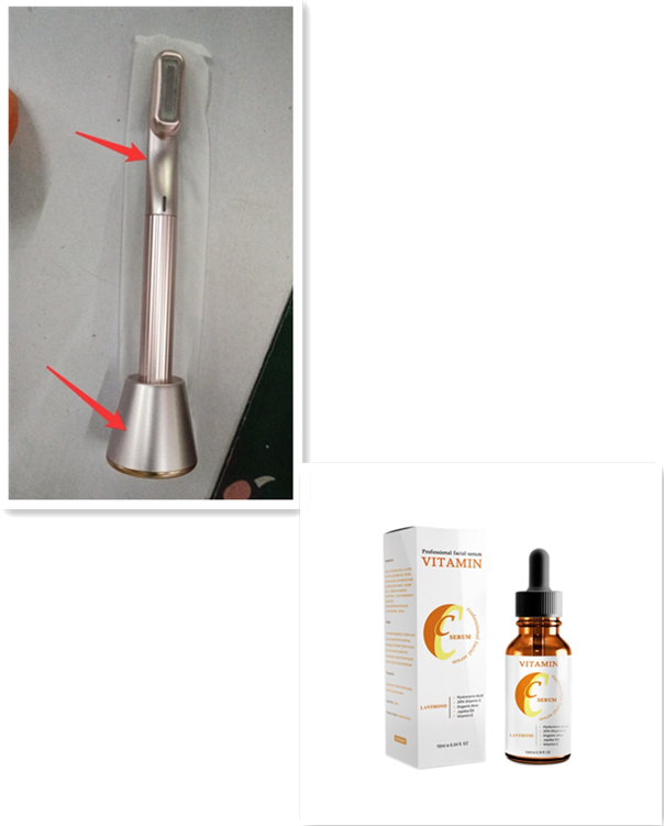 Upgraded 360° Rotating Eye Massager with Heat Therapy & Red LED Light - Facial Skincare Wand for Relaxation, Dark Circle Reduction & Anti-Aging - Perfect for Home Spa, Travel & Office Use