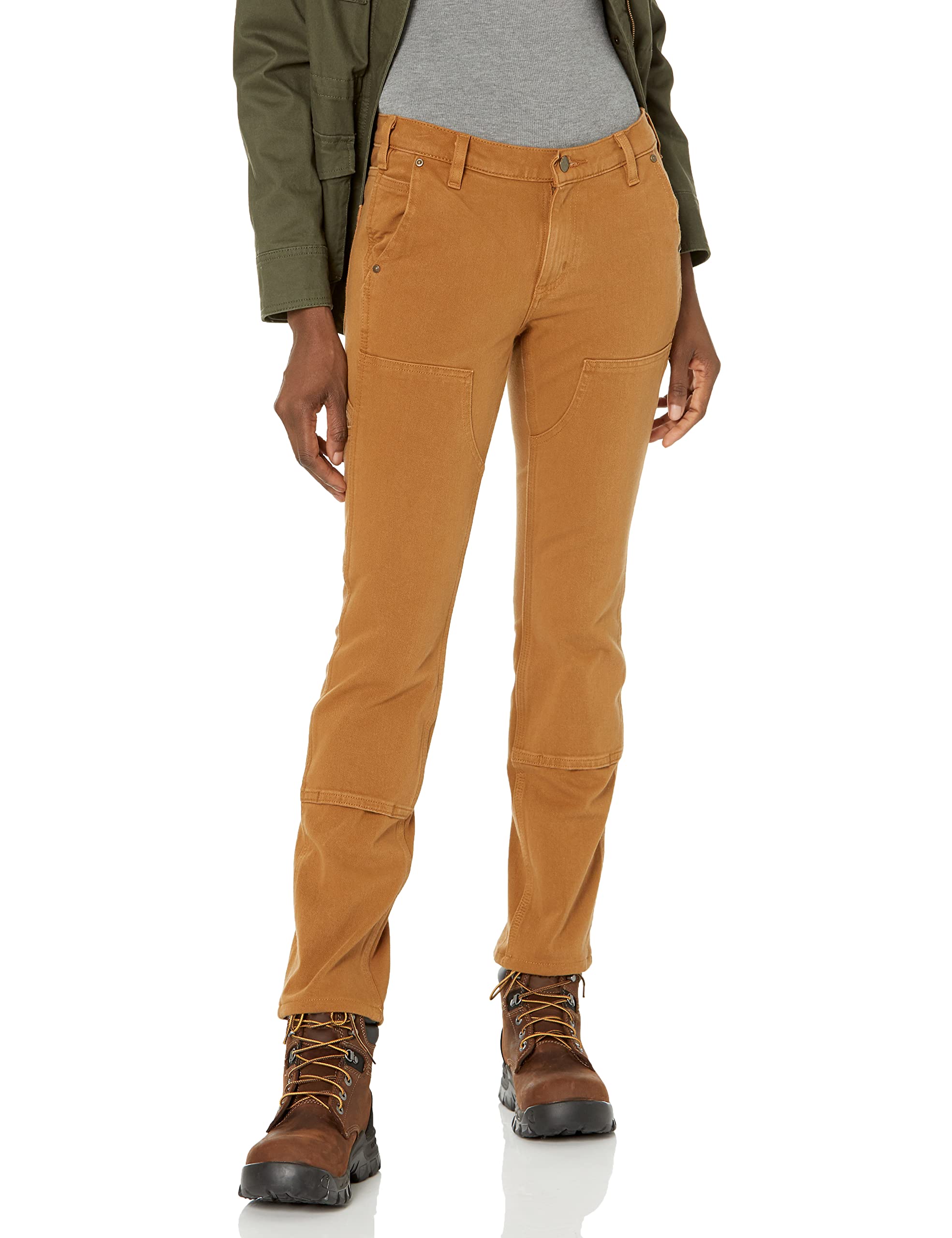 Carhartt Women's Rugged Flex Twill Work Pants - Durable & Comfortable for Construction, Landscaping & Outdoor Jobs | Perfect for Tough Work Environments
