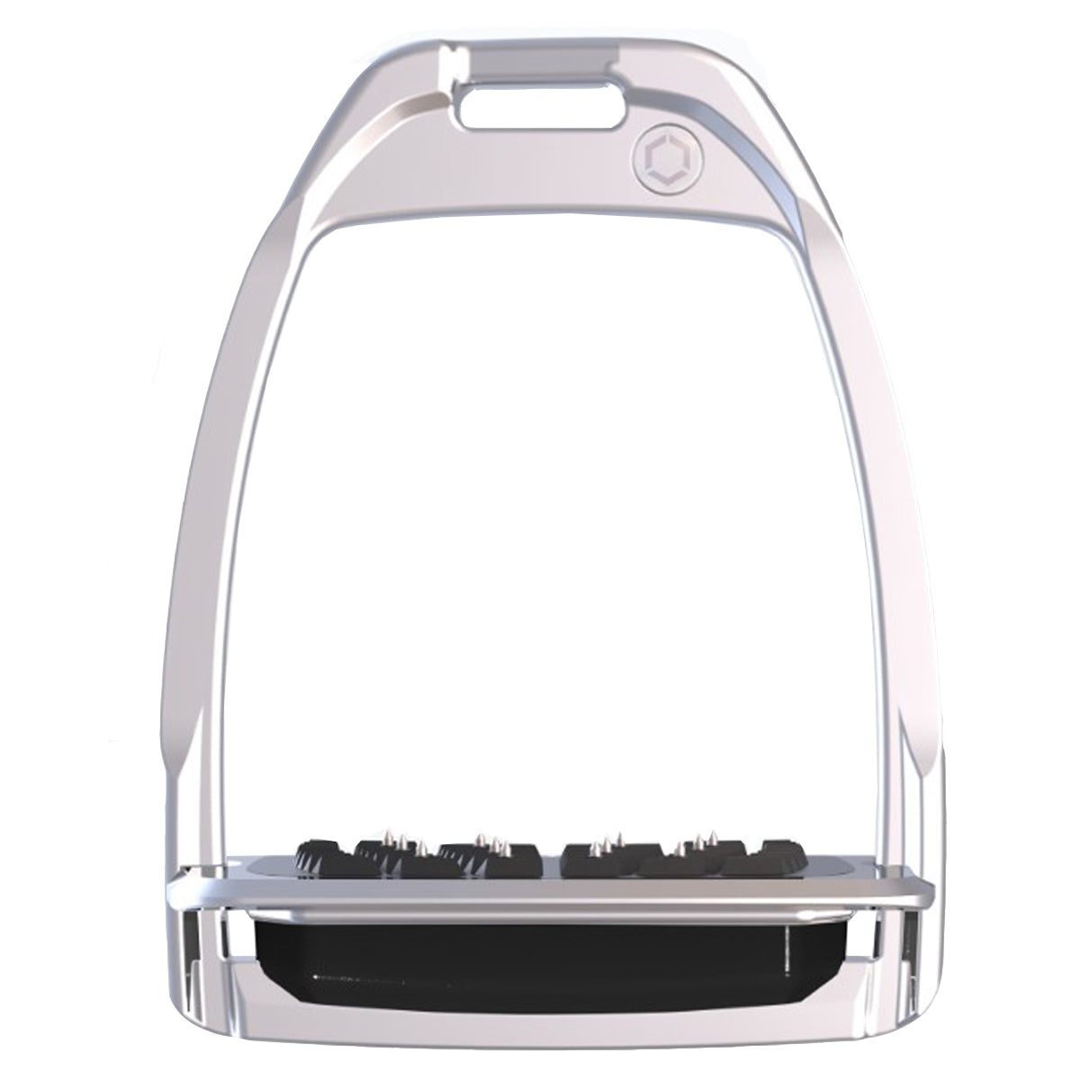 Flex On Hunter H Stirrup Irons - Premium Stainless Steel Equestrian Stirrups for Jumping & Dressage | Perfect for English Riding, Horse Shows & Training