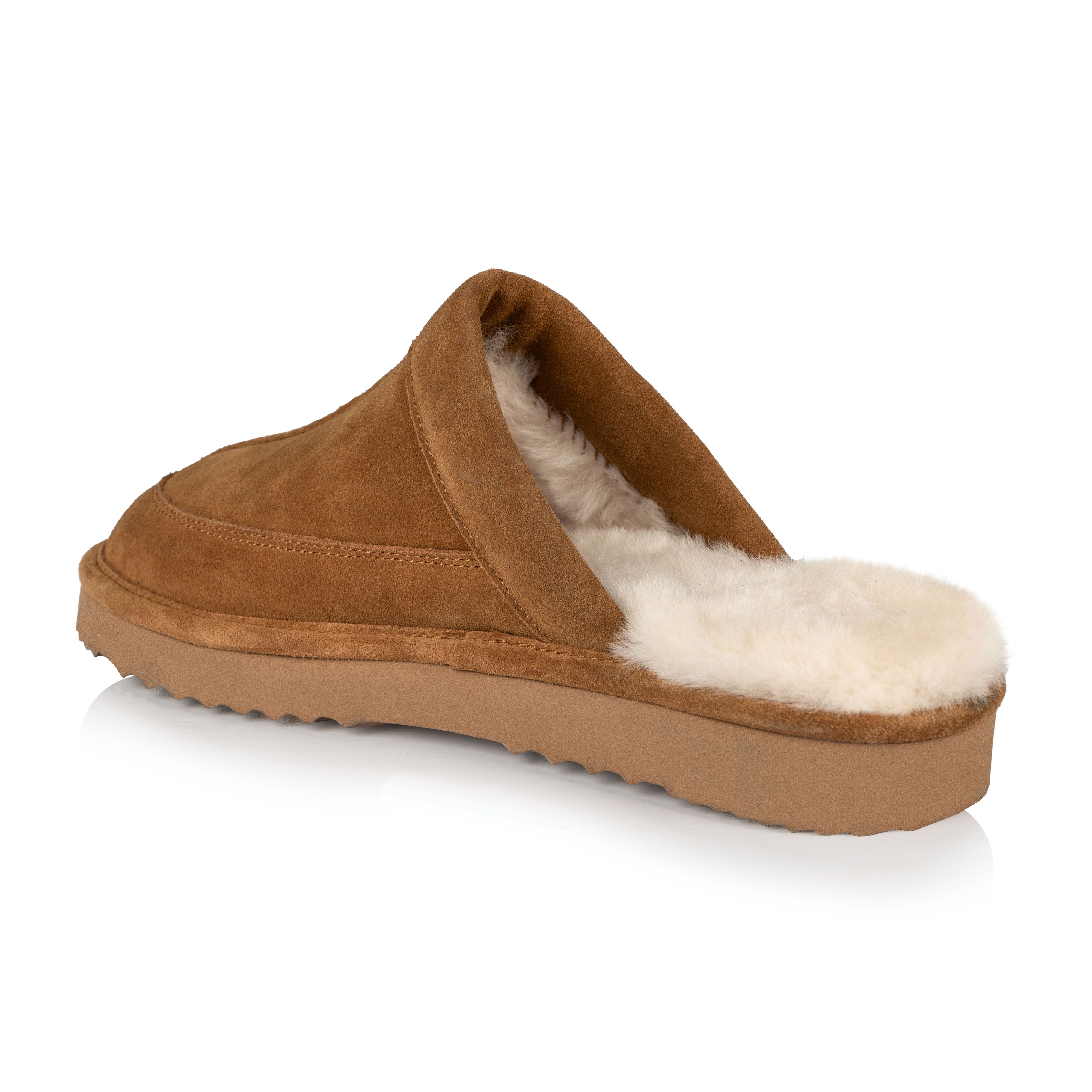 Luc Men's Comfortable Slippers - Soft Indoor/Outdoor House Shoes for Relaxation - Perfect for Home, Backyard & Lounging