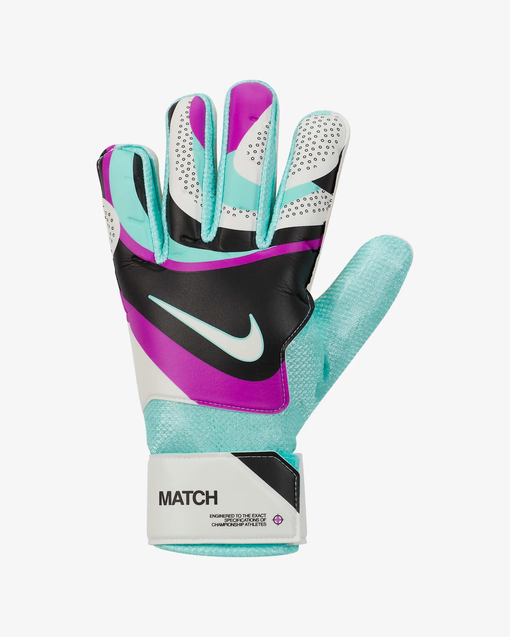 Nike Match Goalkeeper Gloves - Professional Soccer Goalie Gloves for Men & Women - Perfect for Training, Matches, and Outdoor Sports