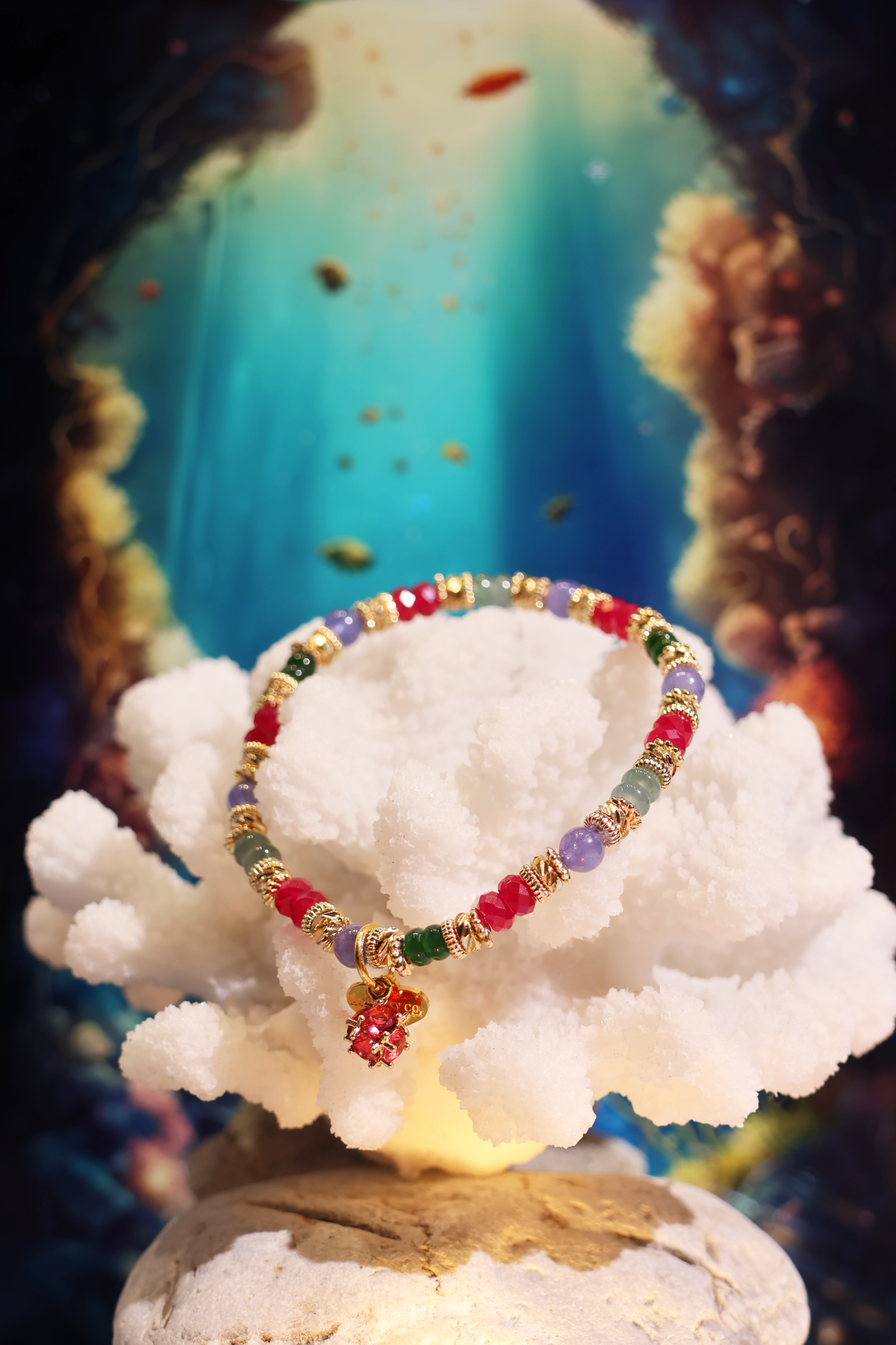 D'Princess Ariel Bracelet for Women - Elegant Disney Inspired Jewelry Gift for Birthday, Anniversary & Special Occasions | Perfect for Cosplay, Costume Parties & Disney Fans
