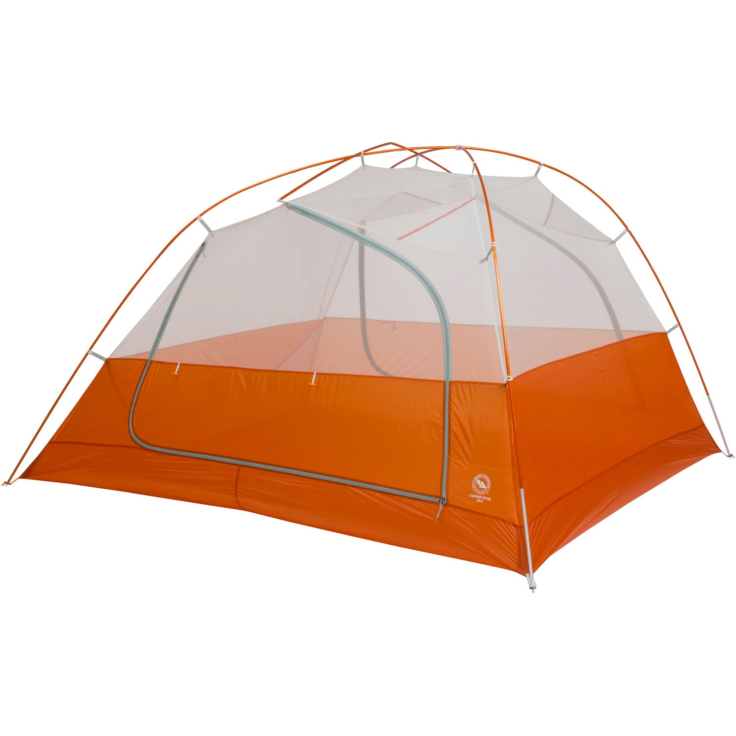 Big Agnes Copper Spur UL 4 Person Backpacking Tent - Lightweight 3-Season Camping Shelter for Family & Group Hiking Adventures