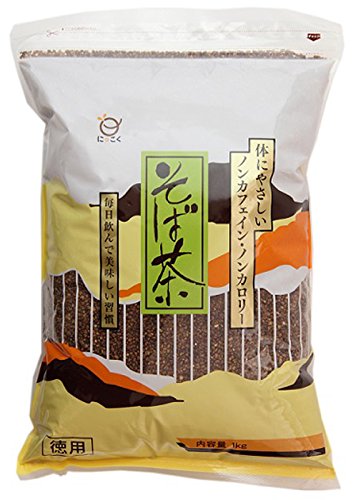 Organic Buckwheat Tea - 1kg Bulk Pack | Gluten-Free, Caffeine-Free Herbal Tea for Detox & Relaxation | Perfect for Hot or Iced Tea, Gift Giving & Healthy Lifestyle
