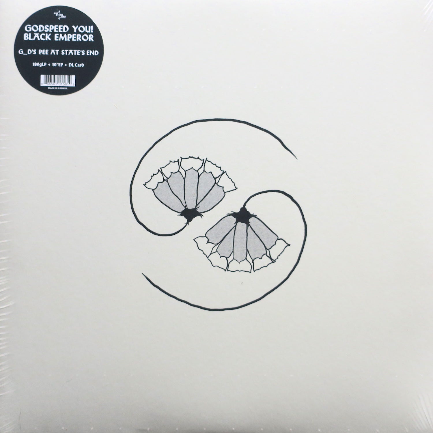 GODSPEED YOU! BLACK EMPEROR 'G_d's Pee AT STATE'S END' Vinyl LP + 10