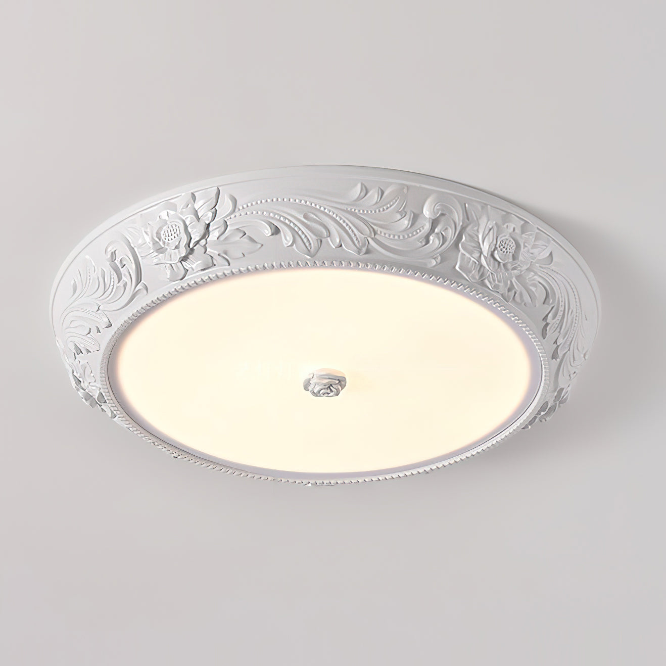 Modern Embossed Resin Ceiling Light Fixture - Elegant Home & Office Lighting for Living Room, Bedroom, Dining Area | Energy Efficient & Stylish Design