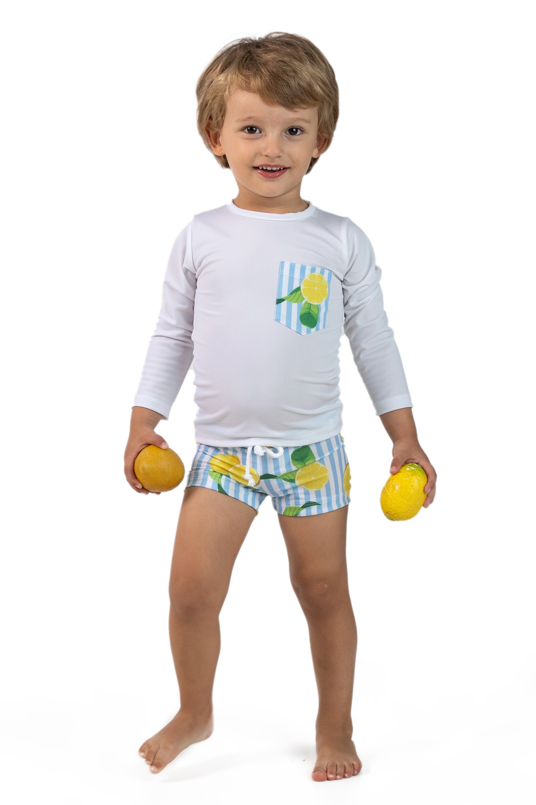LEMONS Lycra Swim Top - Women's High-Quality Swimwear for Beach & Pool - Perfect for Swimming, Sunbathing & Water Sports