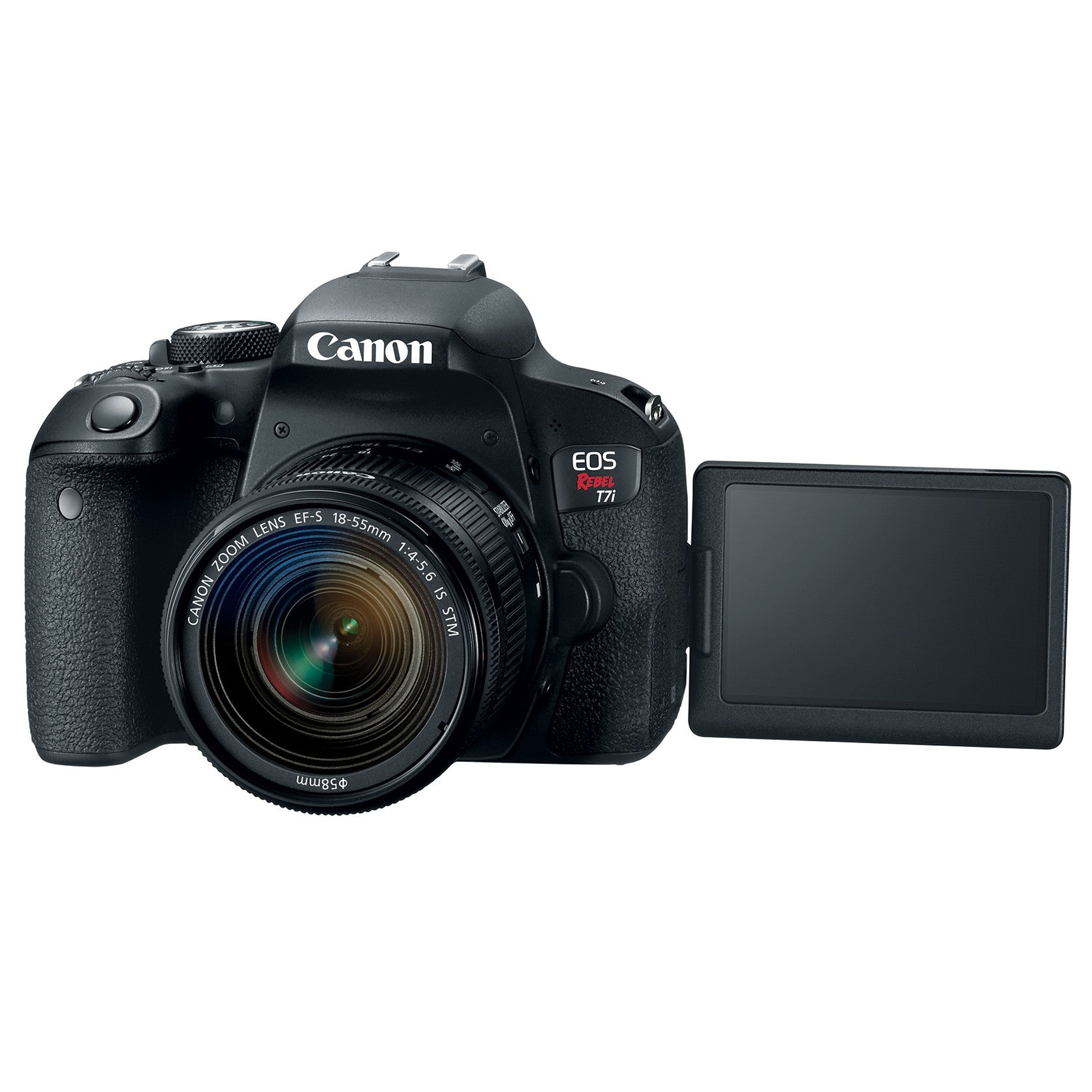 Canon EOS Rebel T7i DSLR Camera with 18-55mm STM Lens Kit - Professional Photography for Beginners, Travel & Portrait Shooting