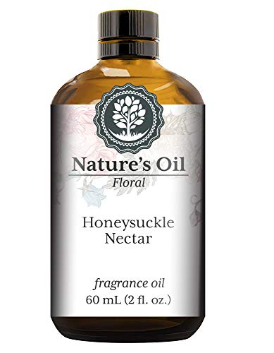 Honeysuckle Nectar Fragrance Oil - 60ml Premium Essential Oil for Aromatherapy Diffusers, Handmade Soap, Scented Candles, Body Lotion, Home Fragrance, Linen Spray, Bath Bombs & DIY Slime - Perfect for Relaxation, Spa Days & Creating Cozy Home Atmosphere