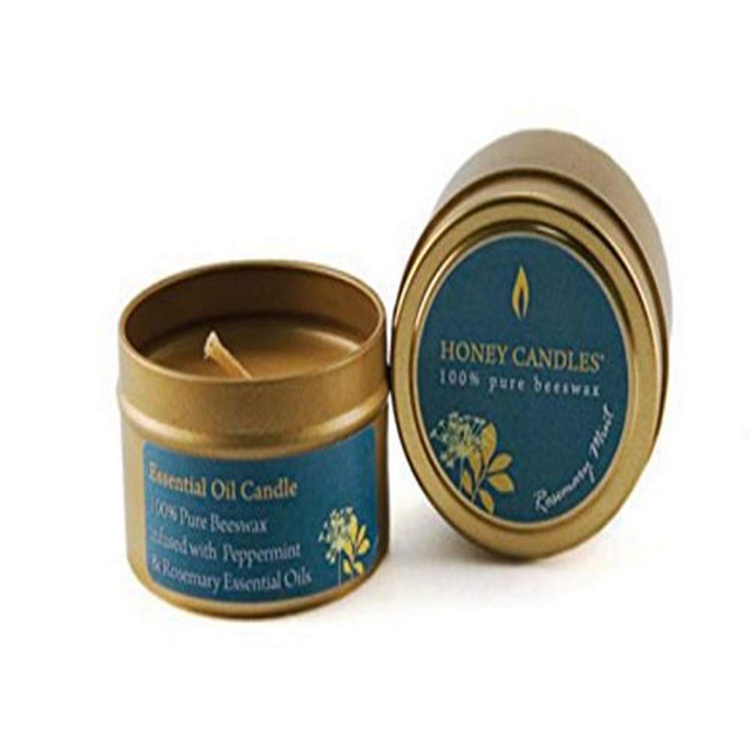 CB164 Essentials Tin - Rosemary Mint Aromatherapy for Relaxation & Stress Relief | Perfect for Home, Office & Travel Use