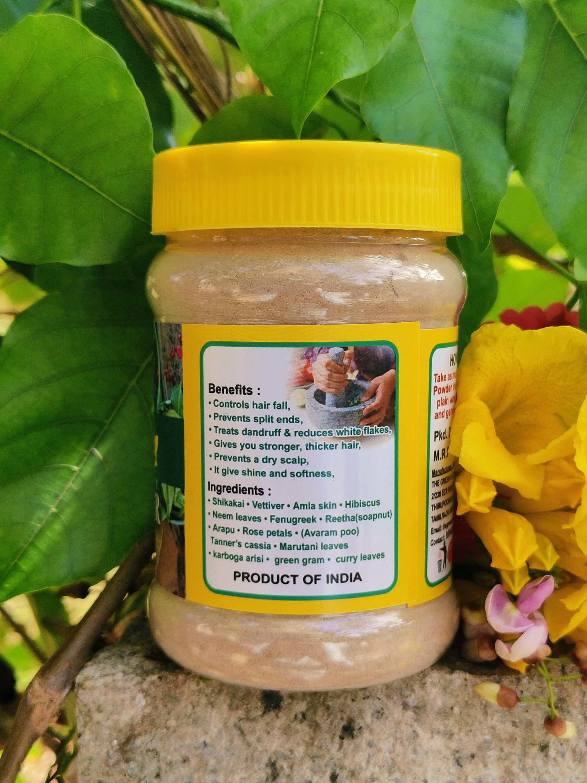 NATURE NOW Herbal Shikai Powder with FREE Loofah - Natural Exfoliating Body Scrub for Smooth & Glowing Skin | Perfect for Spa Day, Post-Workout Refresh & Dry Skin Care