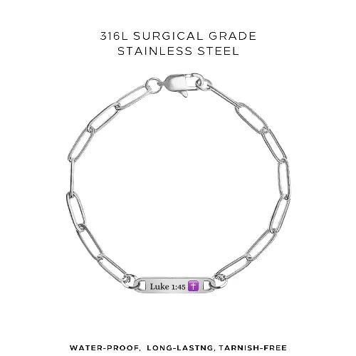 Personalized Engraved Paperclip Bracelet - Custom Name Jewelry Gift for Women - $35.00 - Perfect for Birthdays, Anniversaries & Special Occasions