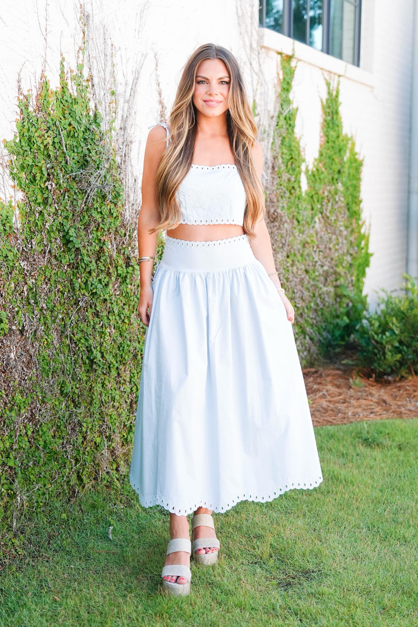 Jealous Yet Skirt - Women's Fashion Flowy Midi Skirt for Casual Outings, Date Nights & Summer Vacations