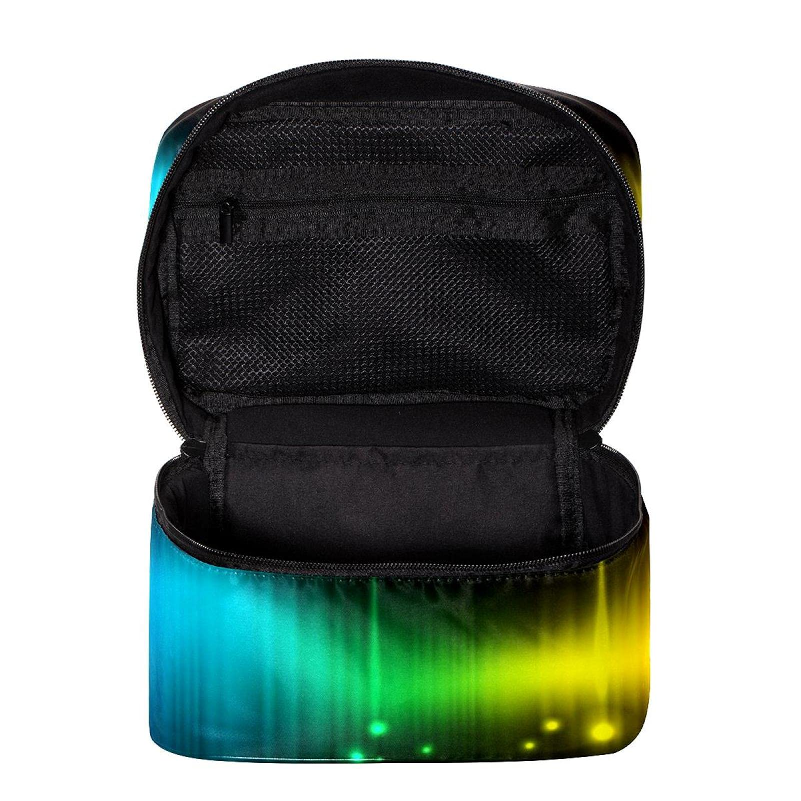 Colorful Butterfly Dream Abstract Design Large Travel Makeup Bag - Waterproof Cosmetic Organizer with Zipper for Women & Girls | Perfect for Travel, Gym, Beach & Daily Use