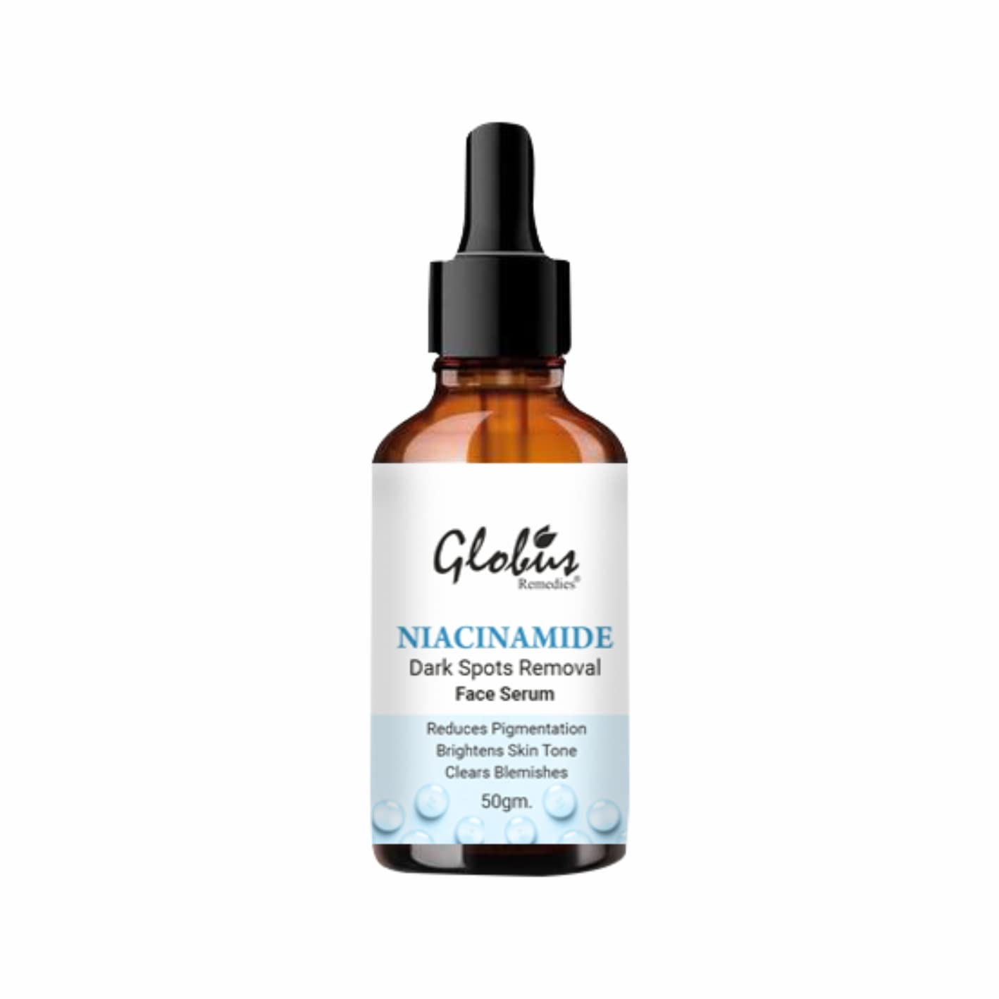 Globus Remedies Niacinamide Face Serum for Dark Spots & Pigmentation - 50ml Anti-Aging Brightening Serum for Even Skin Tone | Perfect for Daily Skincare Routine & Hyperpigmentation Treatment