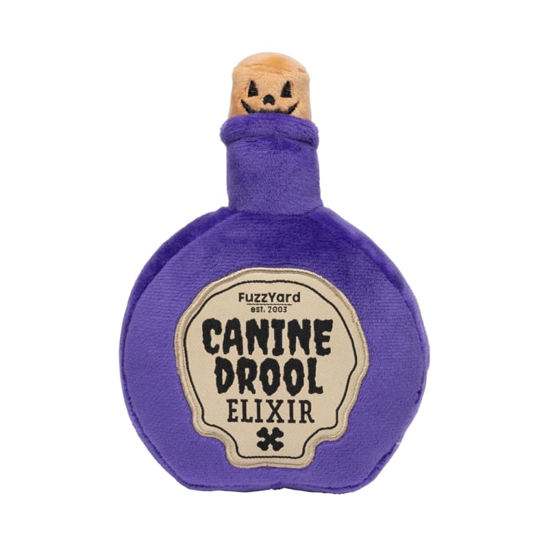 Fuzzyard Halloween Dog Toy - Chew-Resistant Canine Drool Elixir for Large & Small Dogs | Perfect for Halloween Parties, Training & Playtime