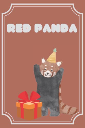 Red Panda Journal Notebook - 120 Lined Pages, 9x12 Inch Composition Book for Writing & Note Taking | Perfect Gift for Panda Lovers, Students & Artists | School, Office & Travel Use