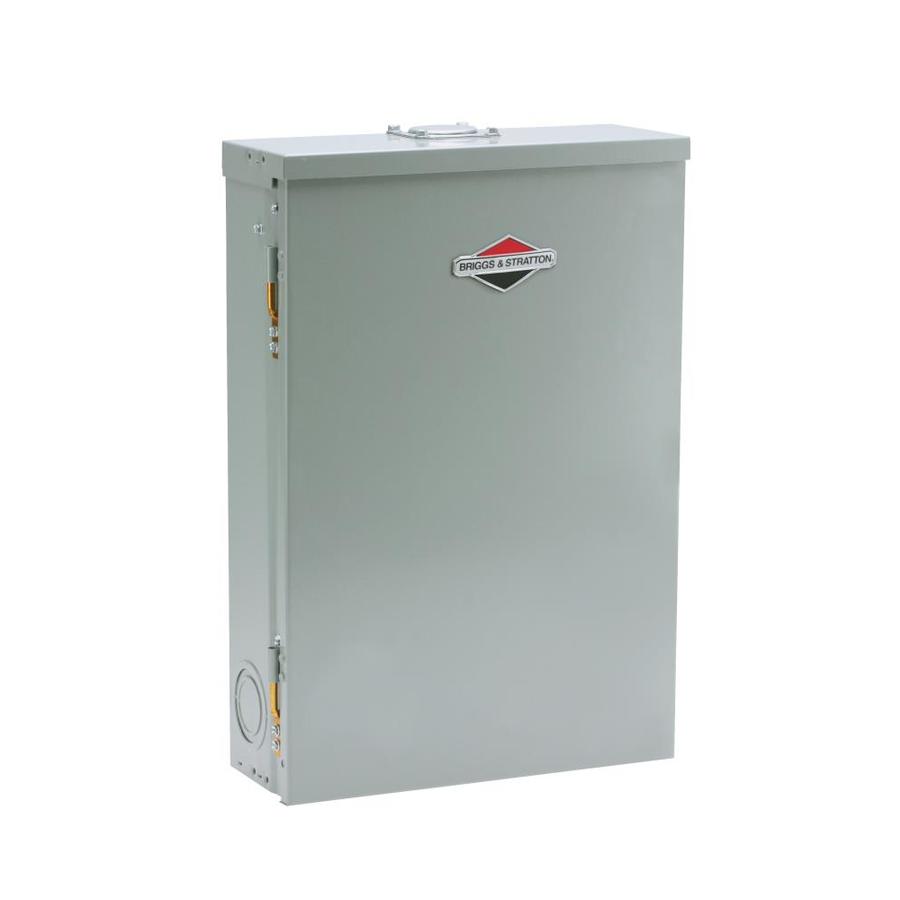 Briggs & Stratton 01918 50 Amp 10 Circuit NEMA 3 Automatic Transfer Switch - Reliable Power Backup for Home & Business Emergency Use