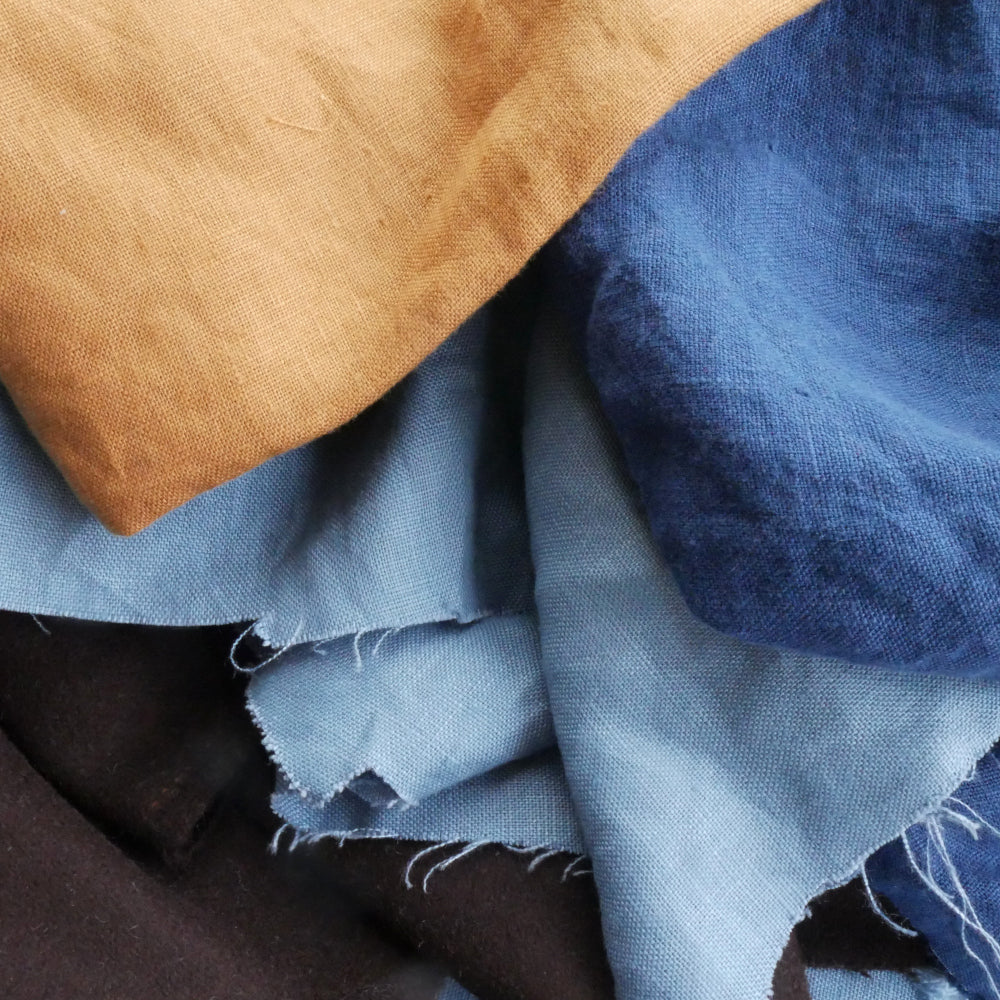 Premium Linen Fabric Scraps for Sewing, Quilting & DIY Crafts - Eco-Friendly Textile Material for Home Decor, Patchwork & Upcycling Projects