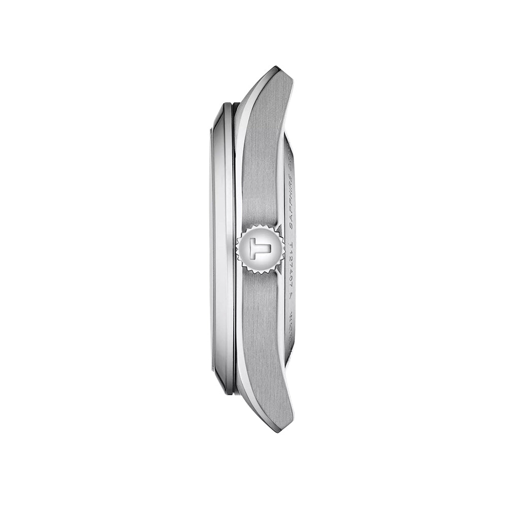 Gentleman Powermatic 80 Open Heart 40mm Silver Stainless Steel Bracelet Watch - Perfect for Business Meetings & Formal Occasions