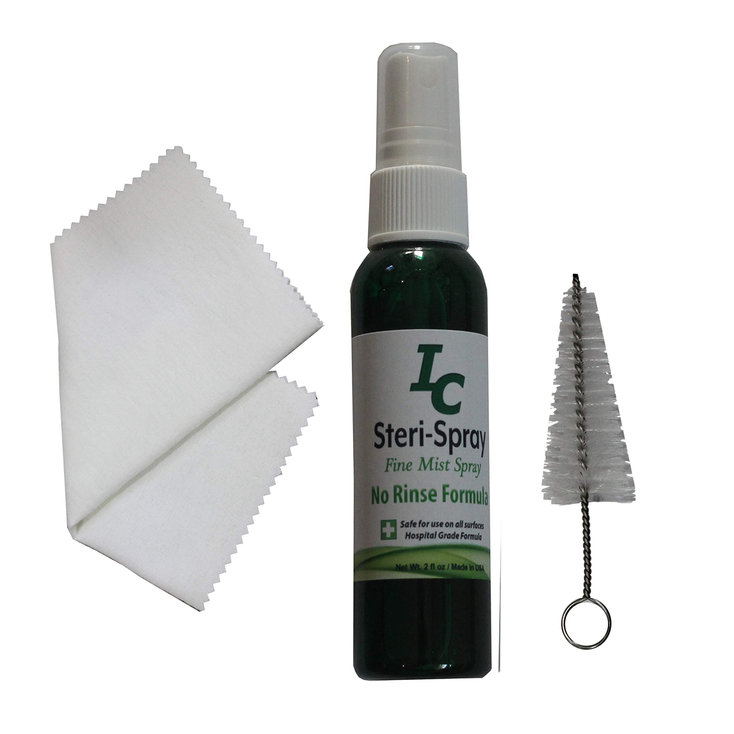 **Professional Brass Instrument Mouthpiece Cleaner Kit - Trumpet, Cornet, French Horn, Trombone, Baritone, Tuba - Includes Cleaning Brush & Polishing Cloth - Perfect for Musicians, Band Practice & Instrument Maintenance**