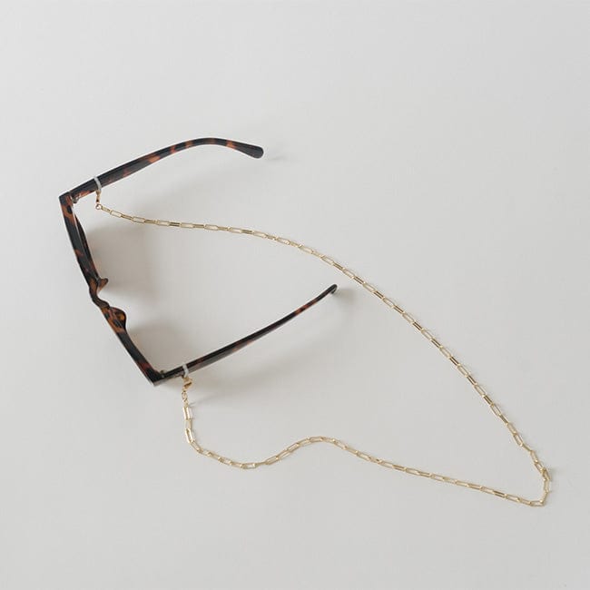 Mini Paperclip Sunglasses Chain Strap - Trendy Eyewear Accessory for Women & Men - Perfect for Reading Glasses, Sunglasses & Eyewear Retention - Great for Outdoor Activities, Beach & Travel